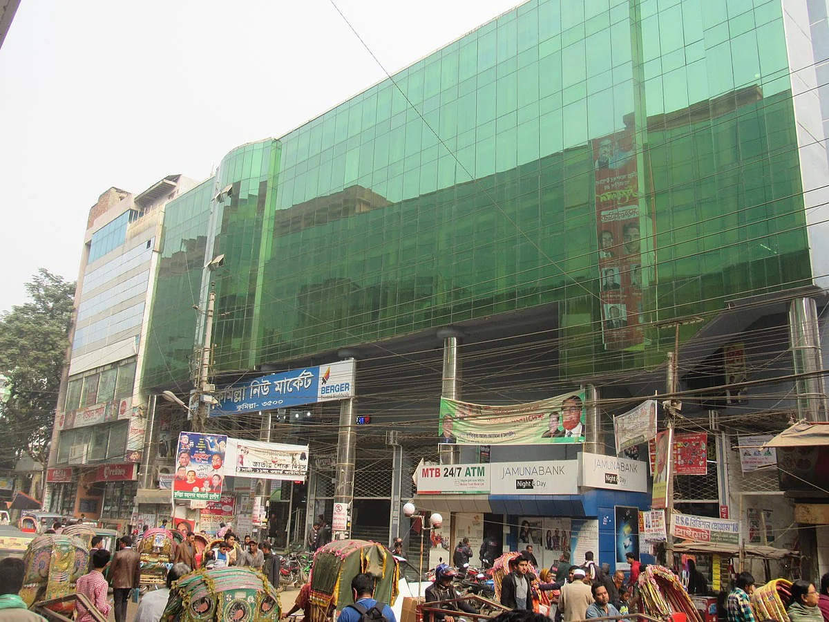 Der New Market in Kumilla