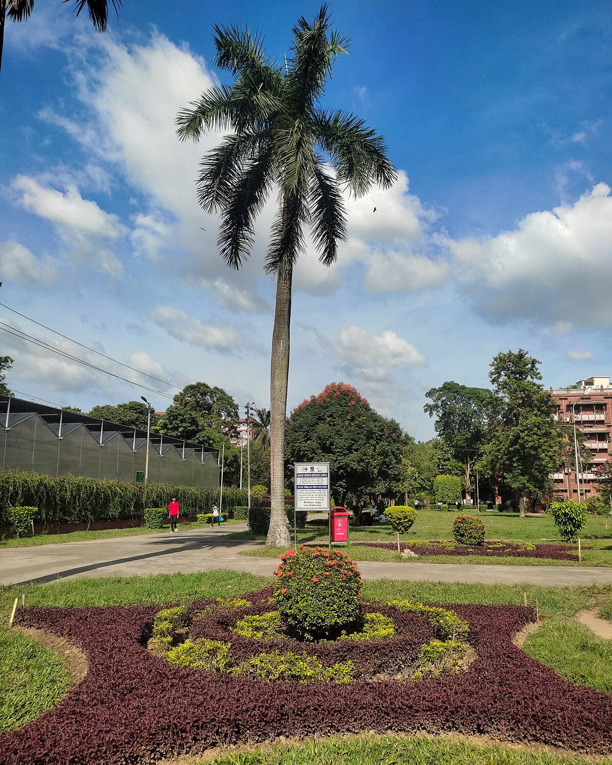 Der Campus der Universität Dhaka