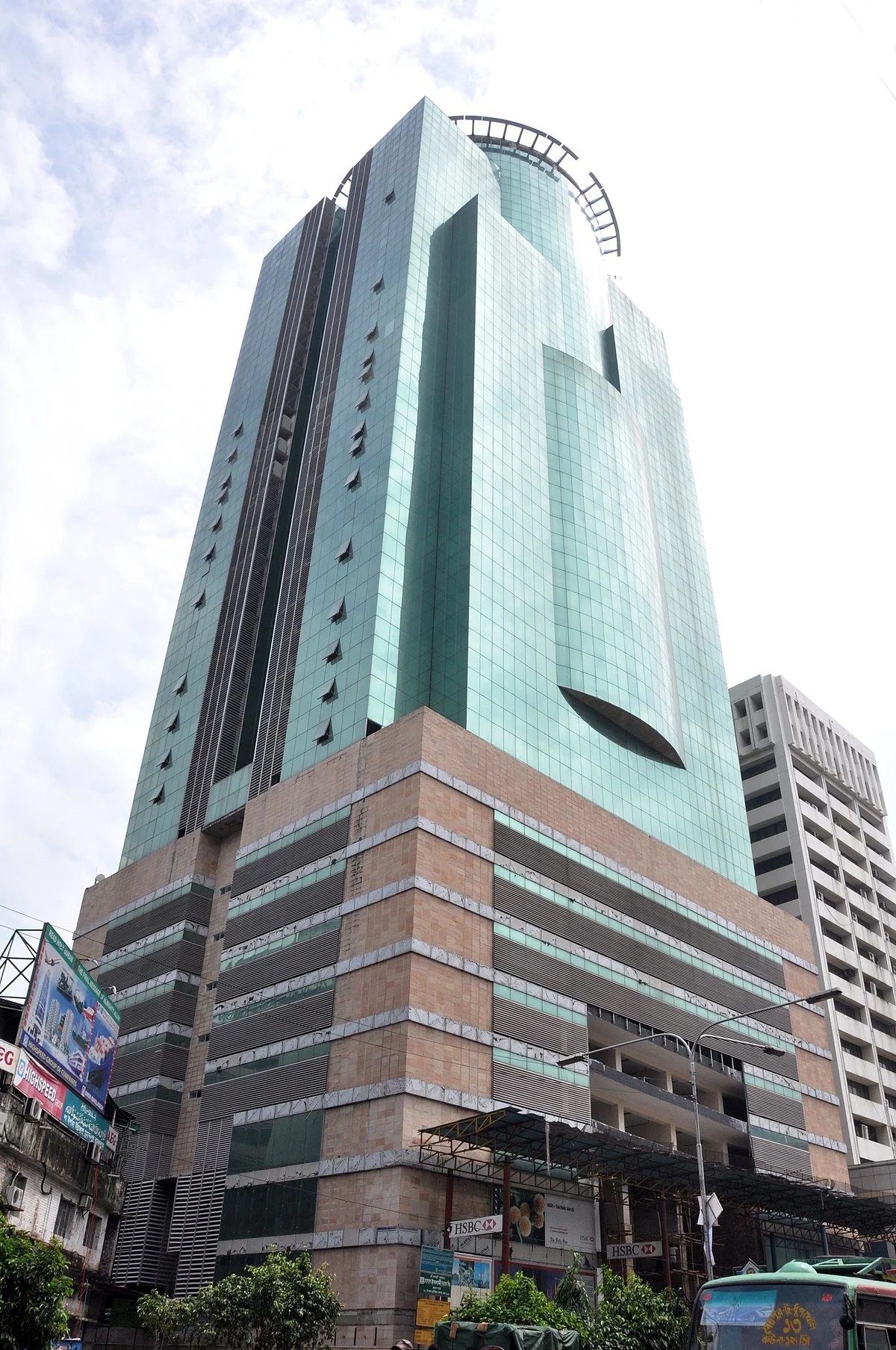 Das Hochhaus City Centre Dhaka