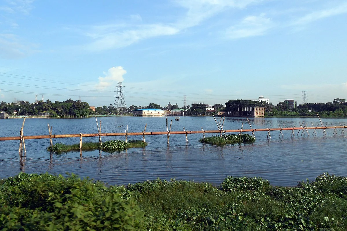 Landschaft im Distrikt Narsingdi