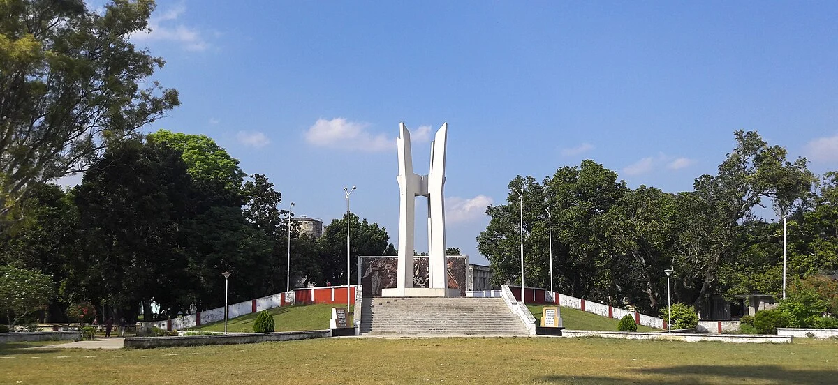 Das Shaheed Minar der Universität Rajshahi