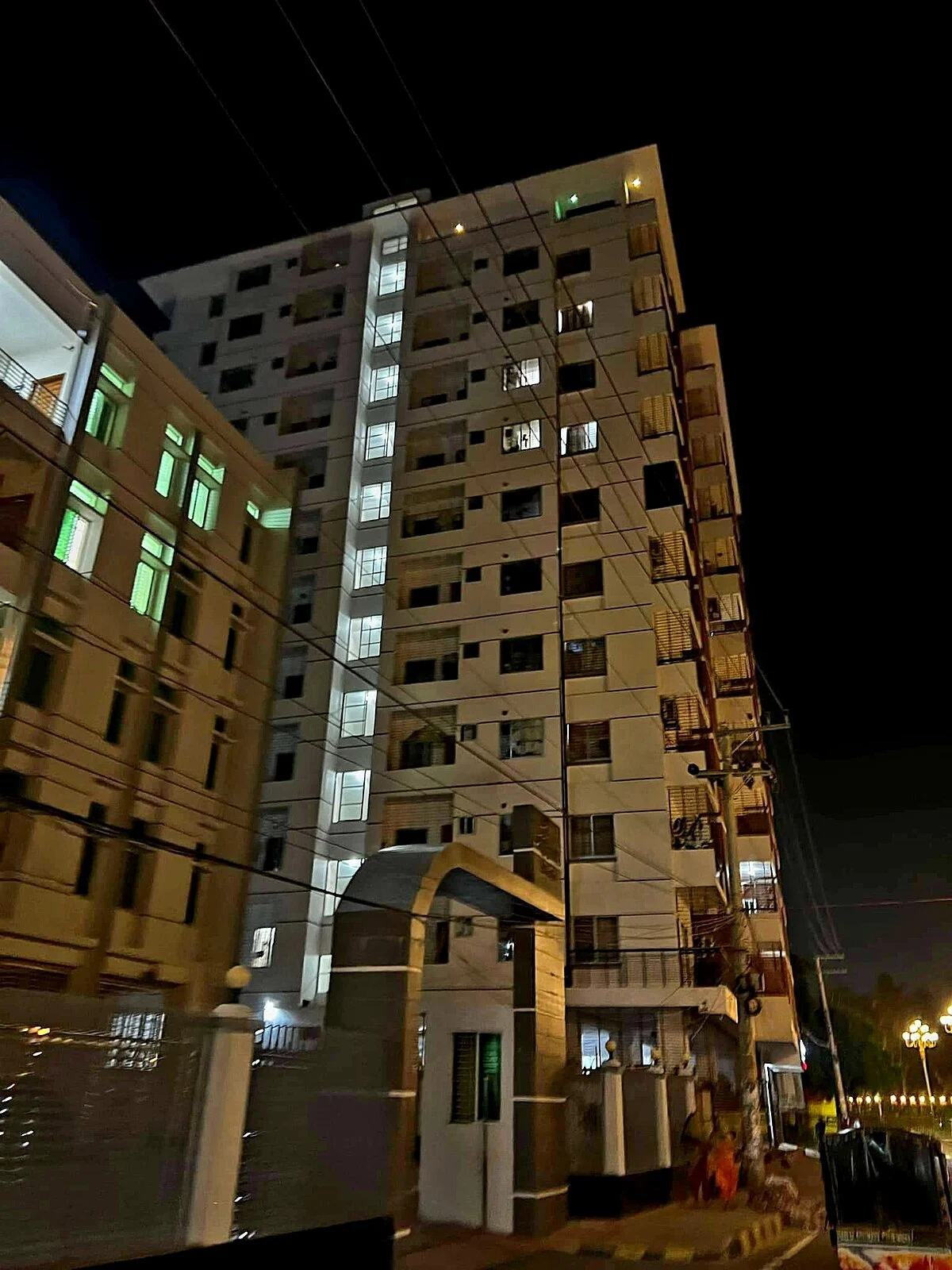 Rajshahi bei Nacht