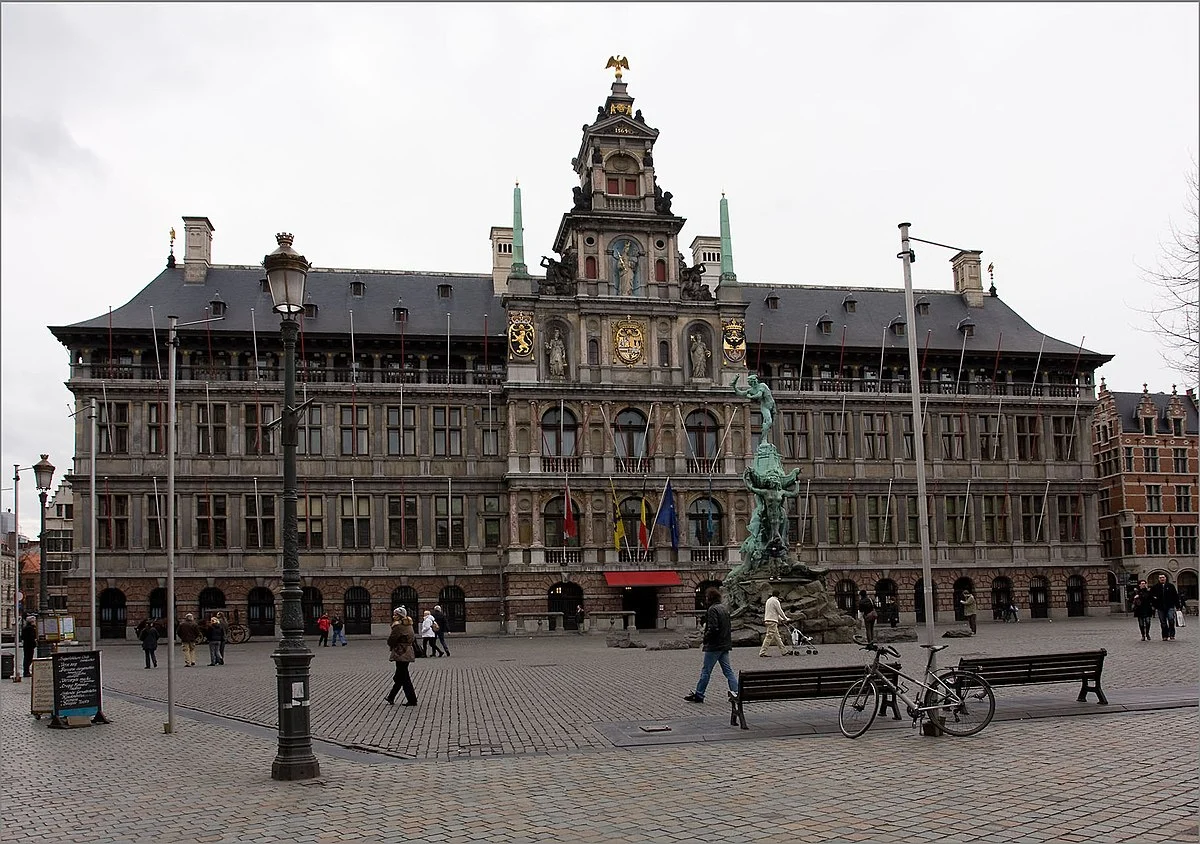 Das Rathaus von Antwerpen