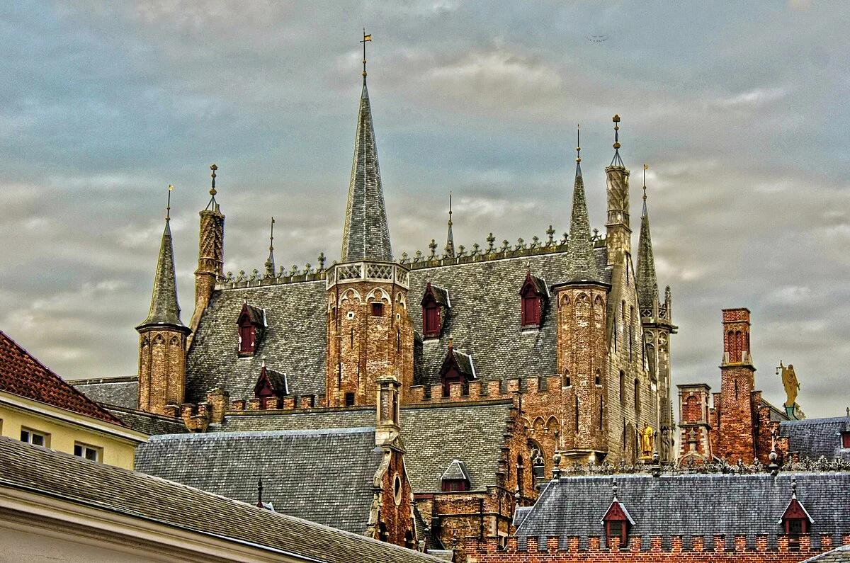 Das Rathaus von Brügge