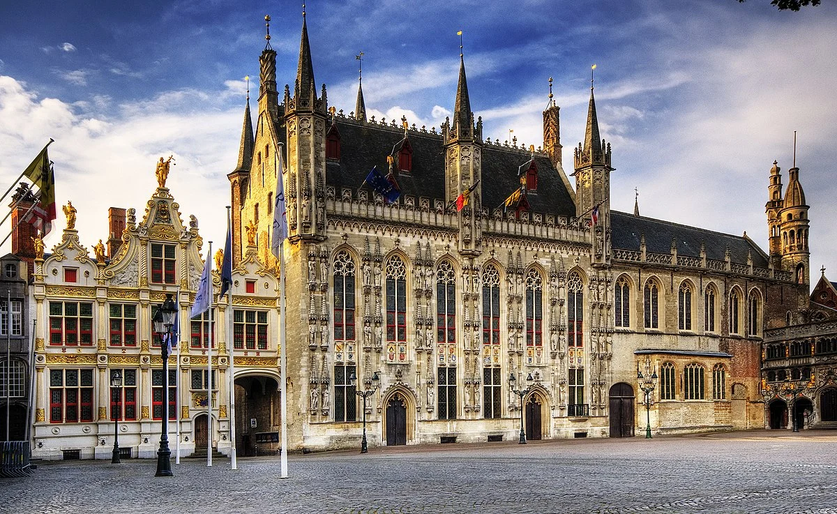 Das Rathaus von Brügge