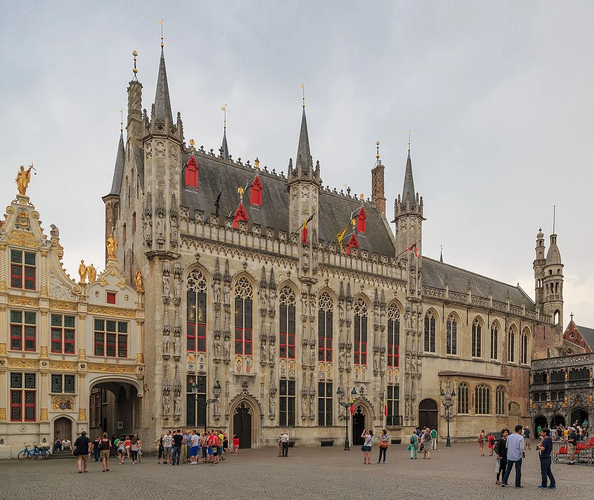 Das Rathaus von Brügge