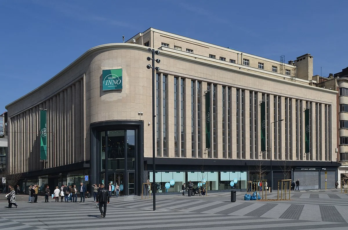 Das Kaufhaus Galeria Inno in Charleroi