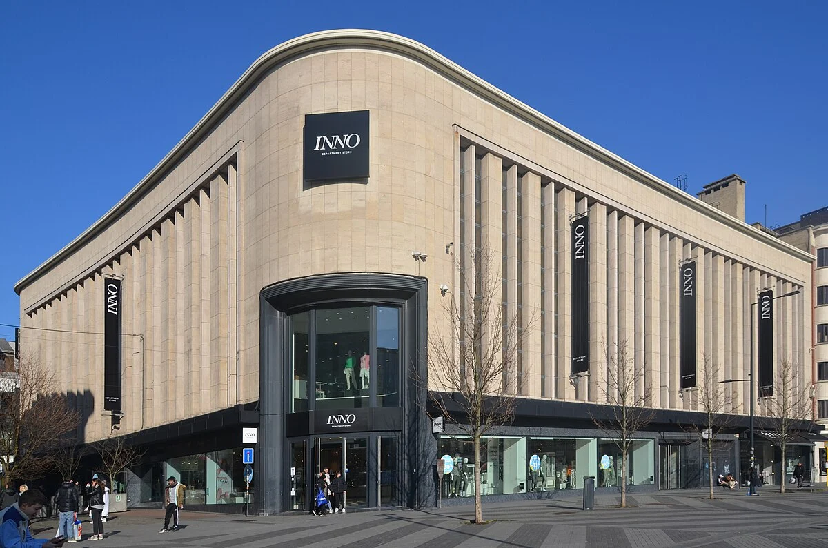 Das Kaufhaus Galeria Inno in Charleroi