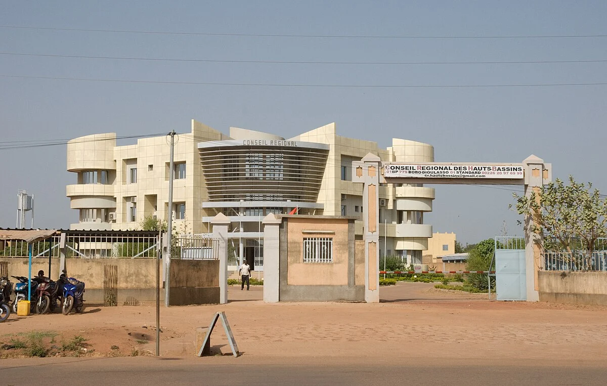 Sitz des Regionalrats Hauts-Bassins in Bobo-Dioulasso