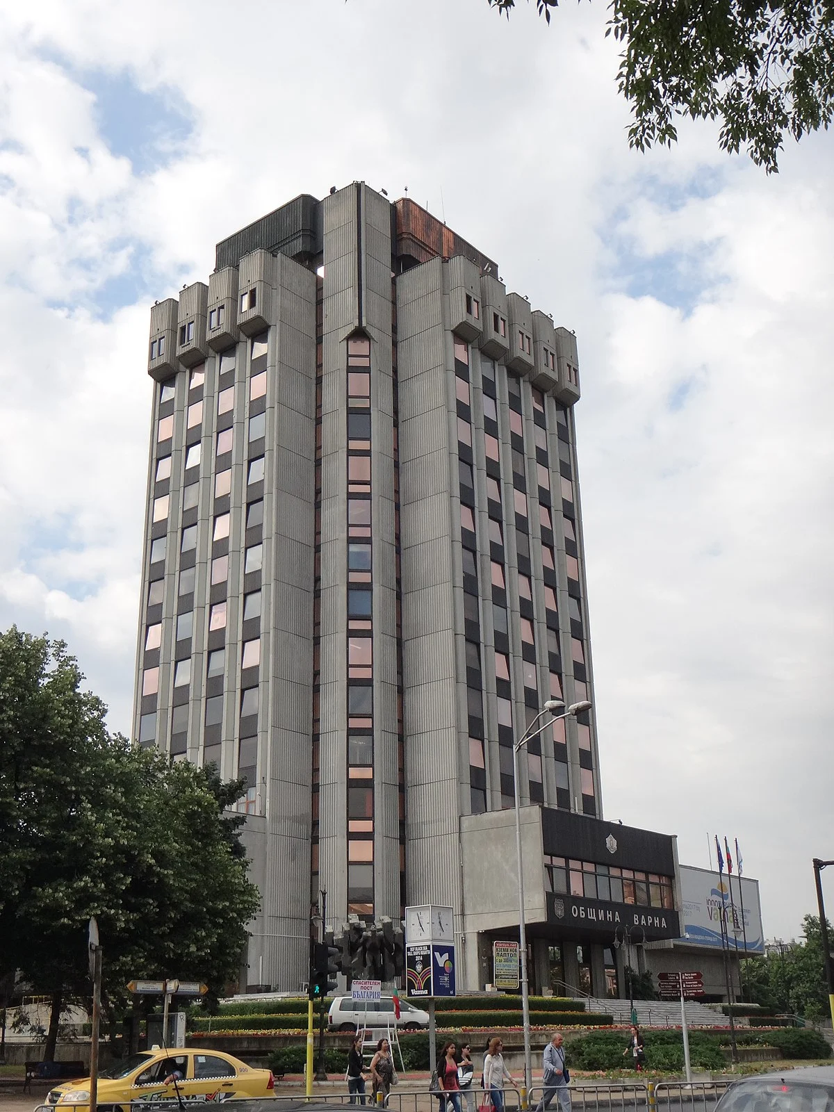 Das Zentrum von Warna