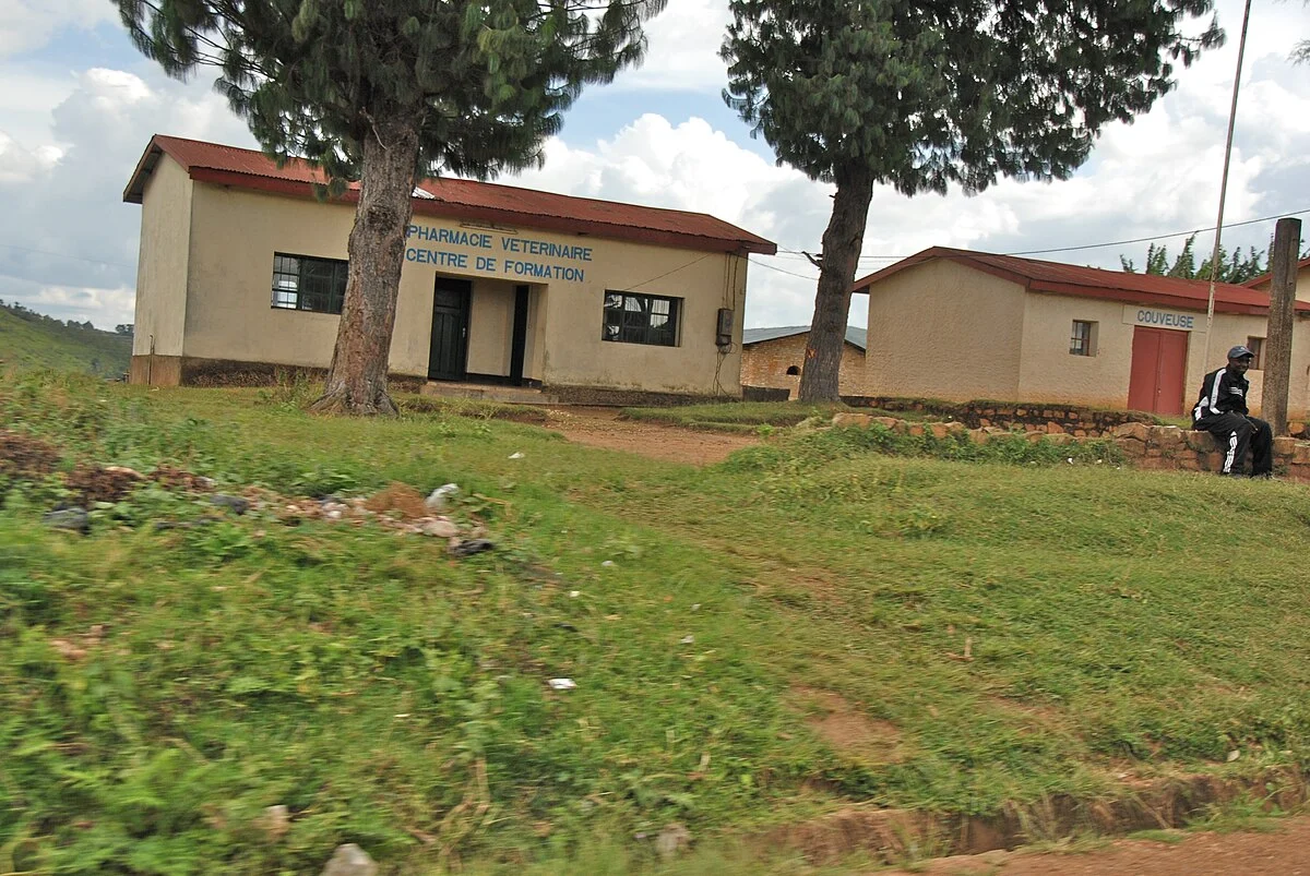 Die Straße zwischen Gitega und Bujumbura