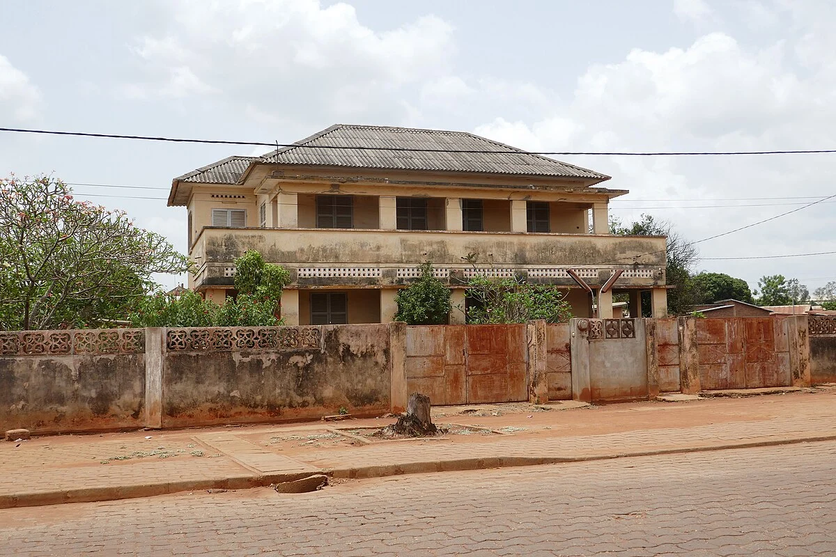 Koloniale Architektur in Abomey