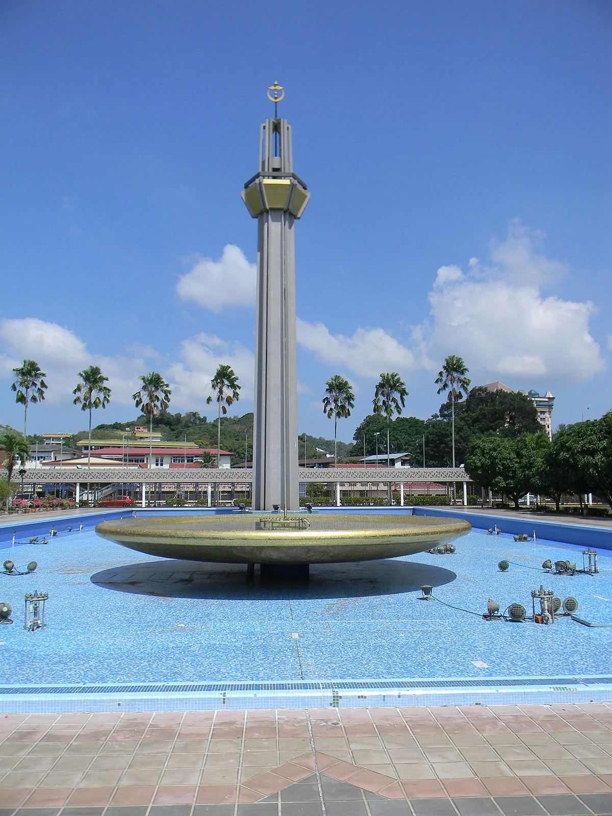 Das Zentrum von Bandar Seri Begawan