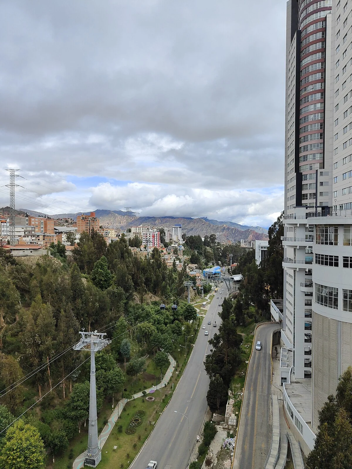 Blick über La Paz