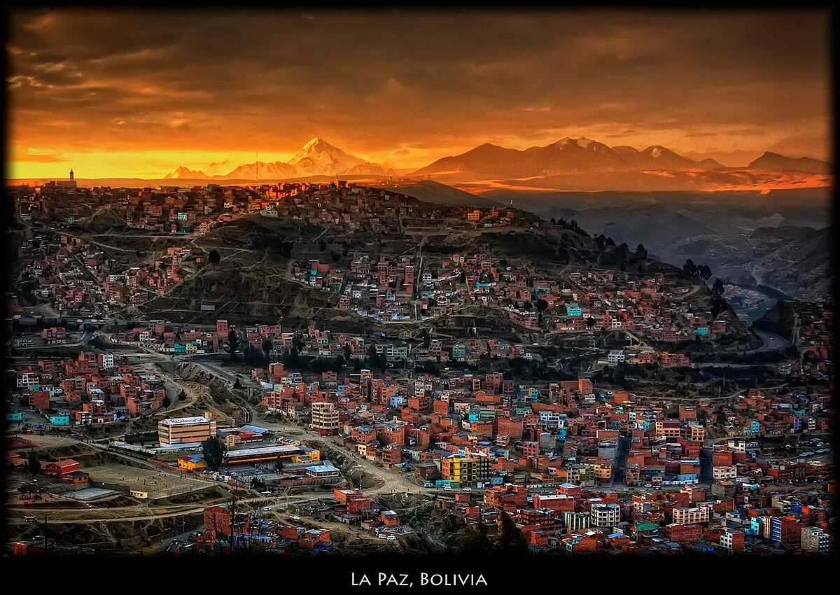Die Anfahrt nach La Paz
