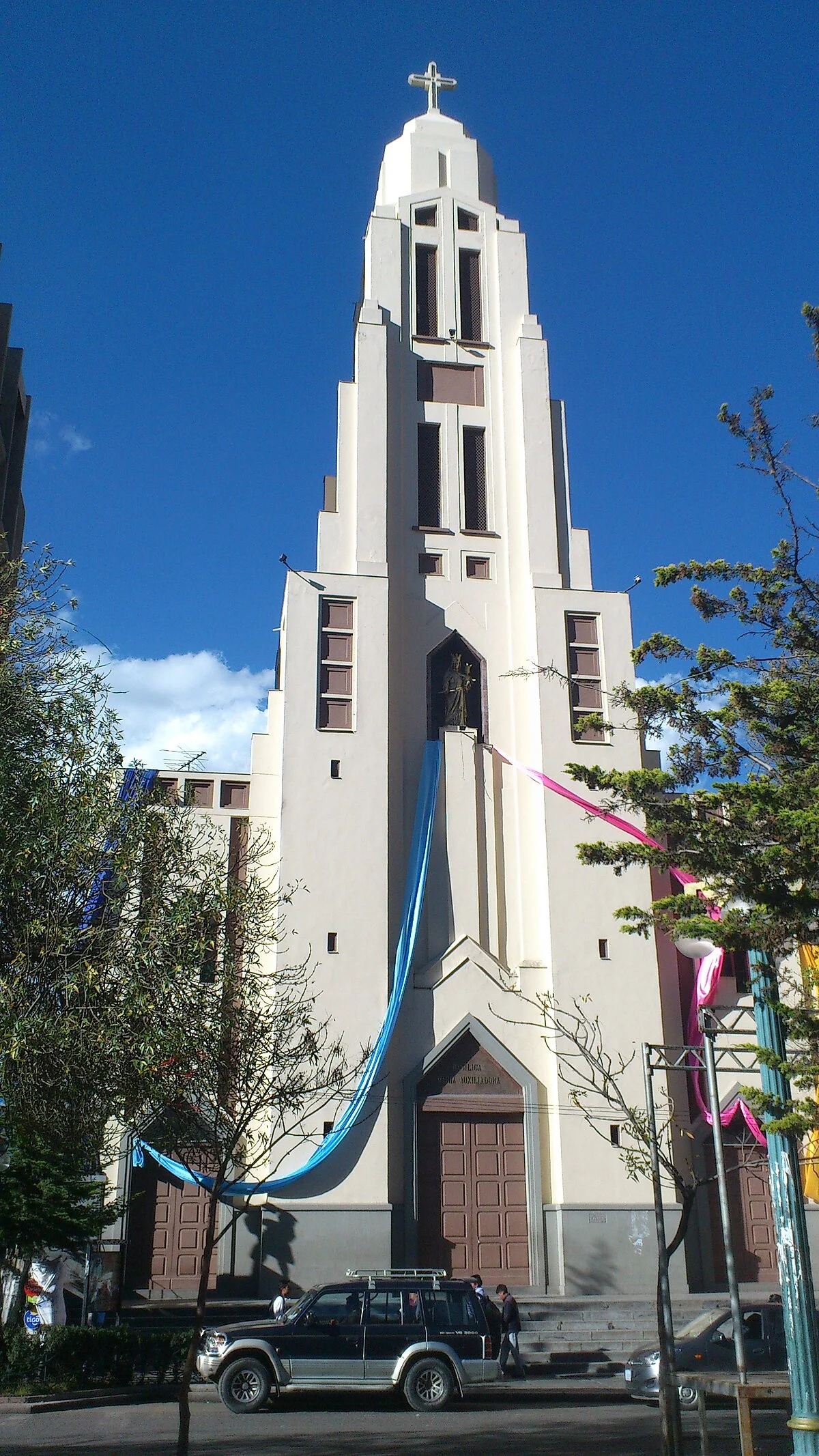 Die Basilika María Auxiliadora in La Paz