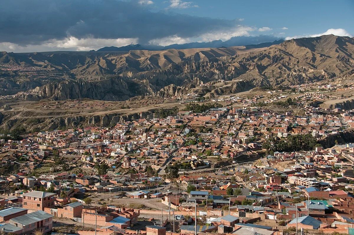 Blick über La Paz
