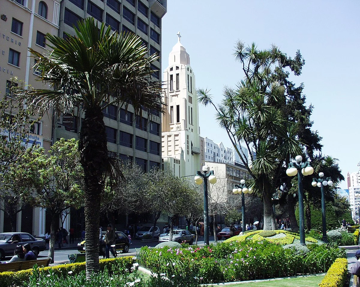 Die Basilika María Auxiliadora in La Paz