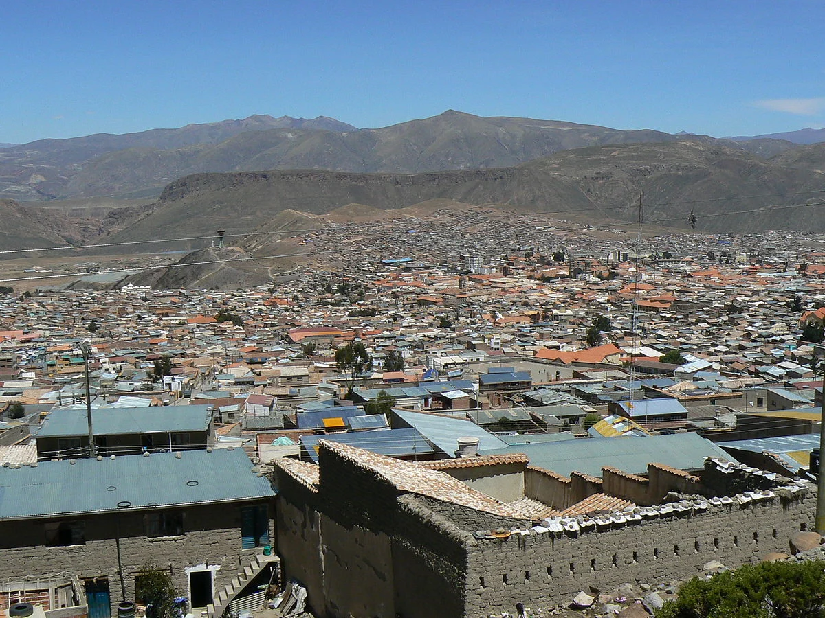Panorama von Potosí