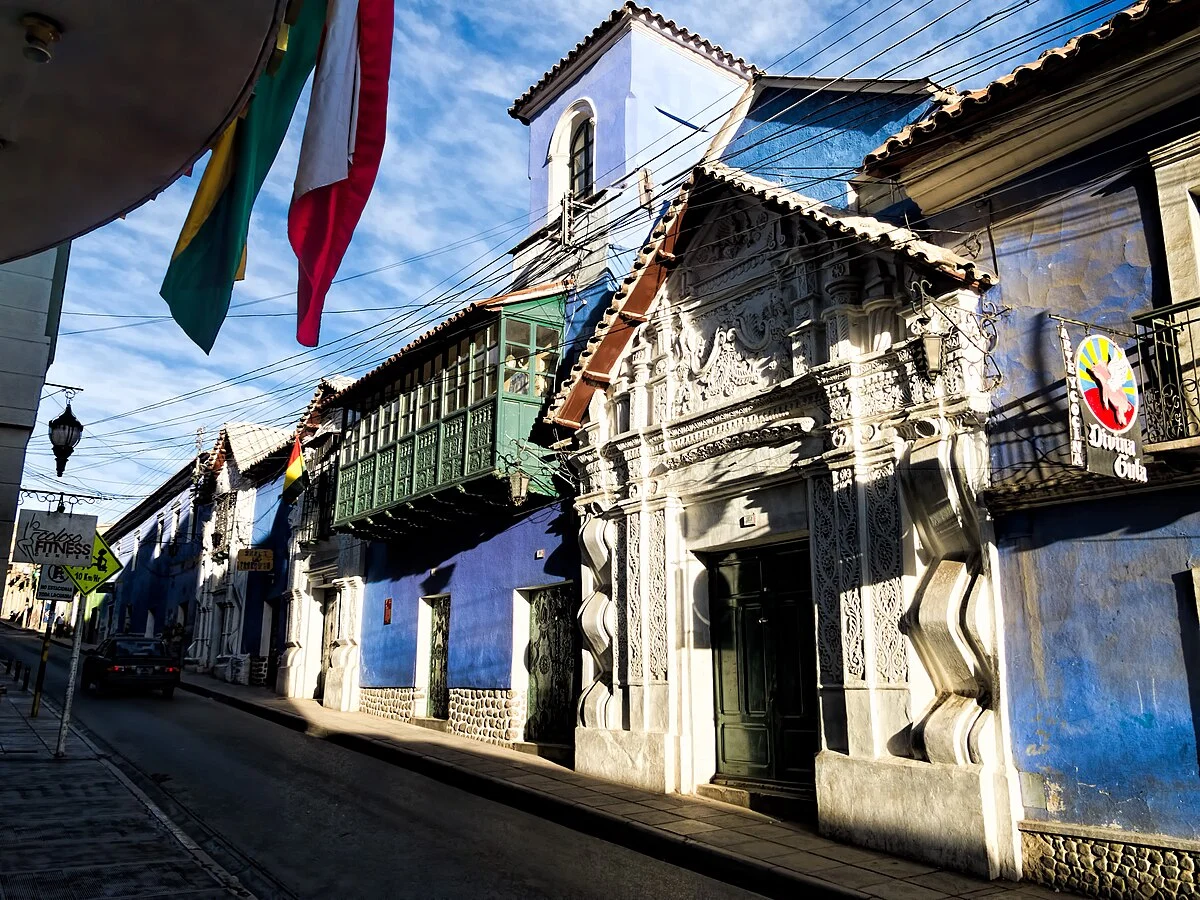 Das Haus der drei Türen in Potosí