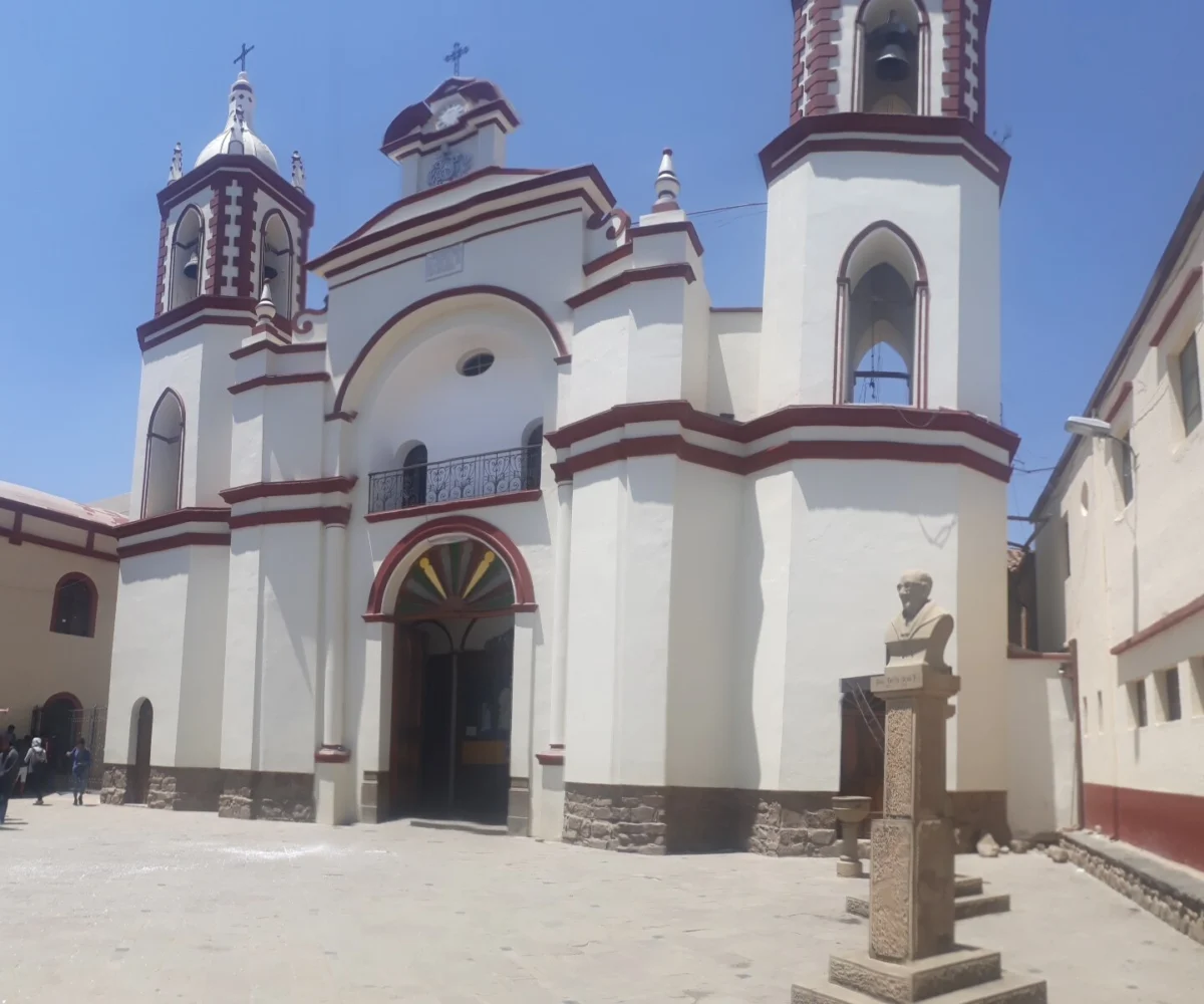 Die Kirche San Pedro in Sacaba