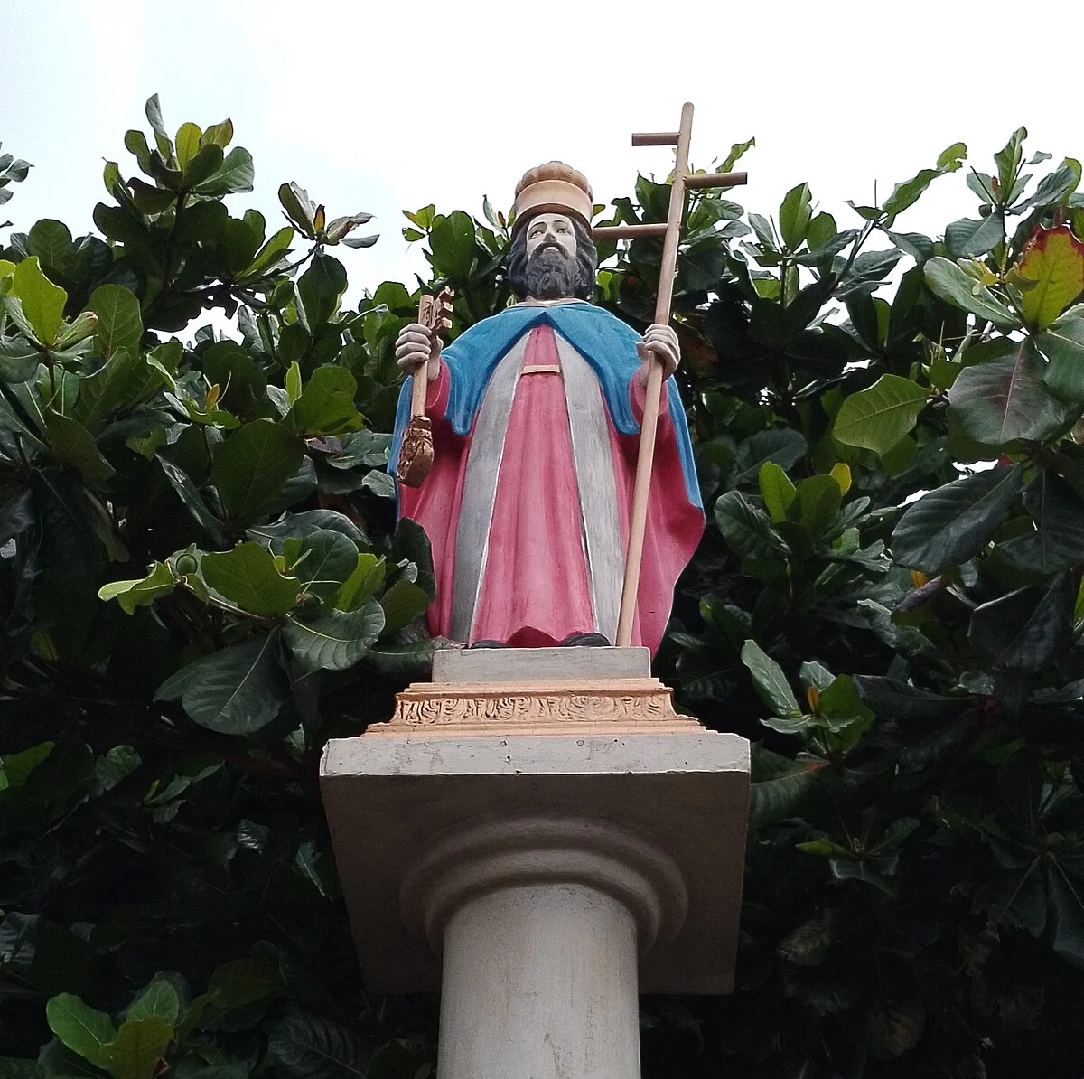 Petrus-Denkmal in Santa Cruz de la Sierra