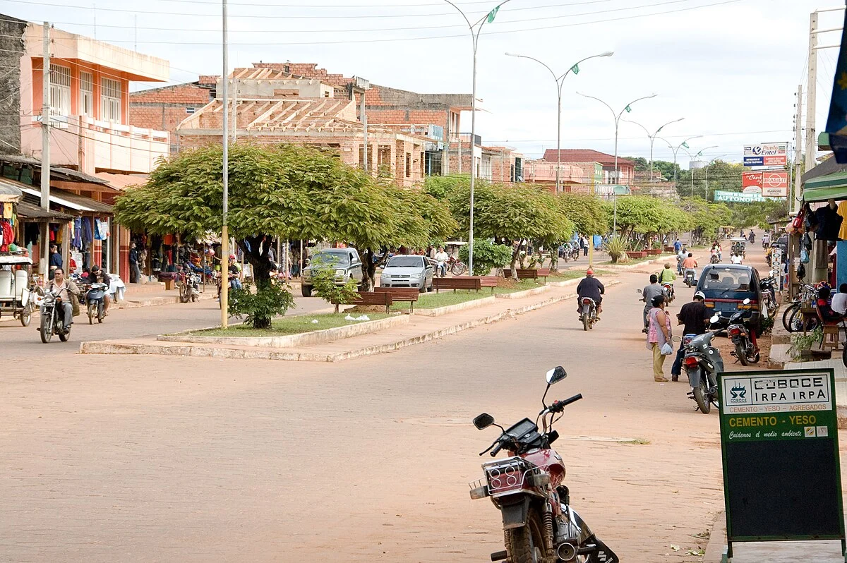 Strassenszene Guayaramerín, Beni, Bolivien