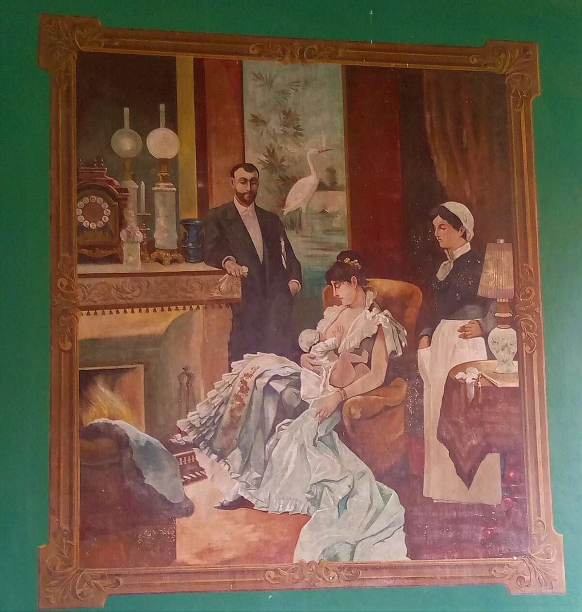 Wandmalerei im Kulturhaus von Tarija