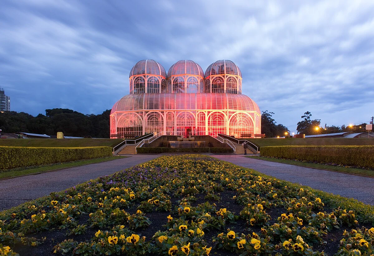 Hauptgewächshaus des Botanischen Gartens von Curitiba