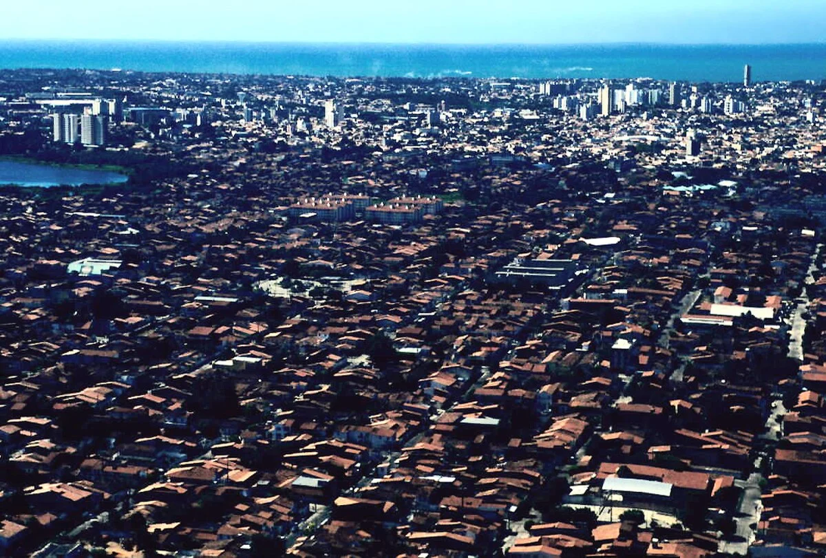 Fortaleza aus der Luft