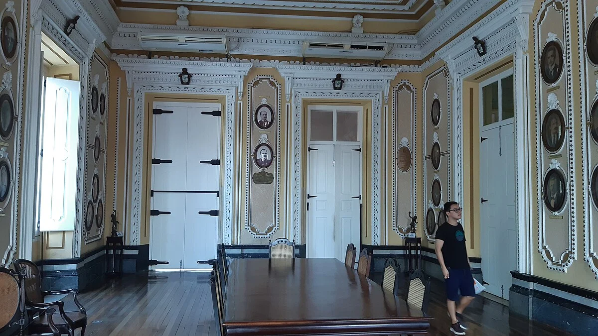 Das Stadtmuseum von Manaus (Paço da Liberdade)