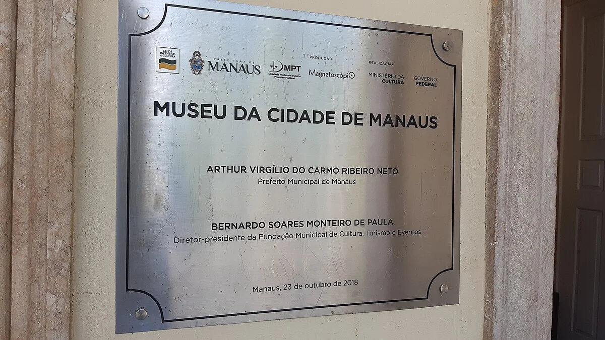 Das Stadtmuseum von Manaus (Paço da Liberdade)