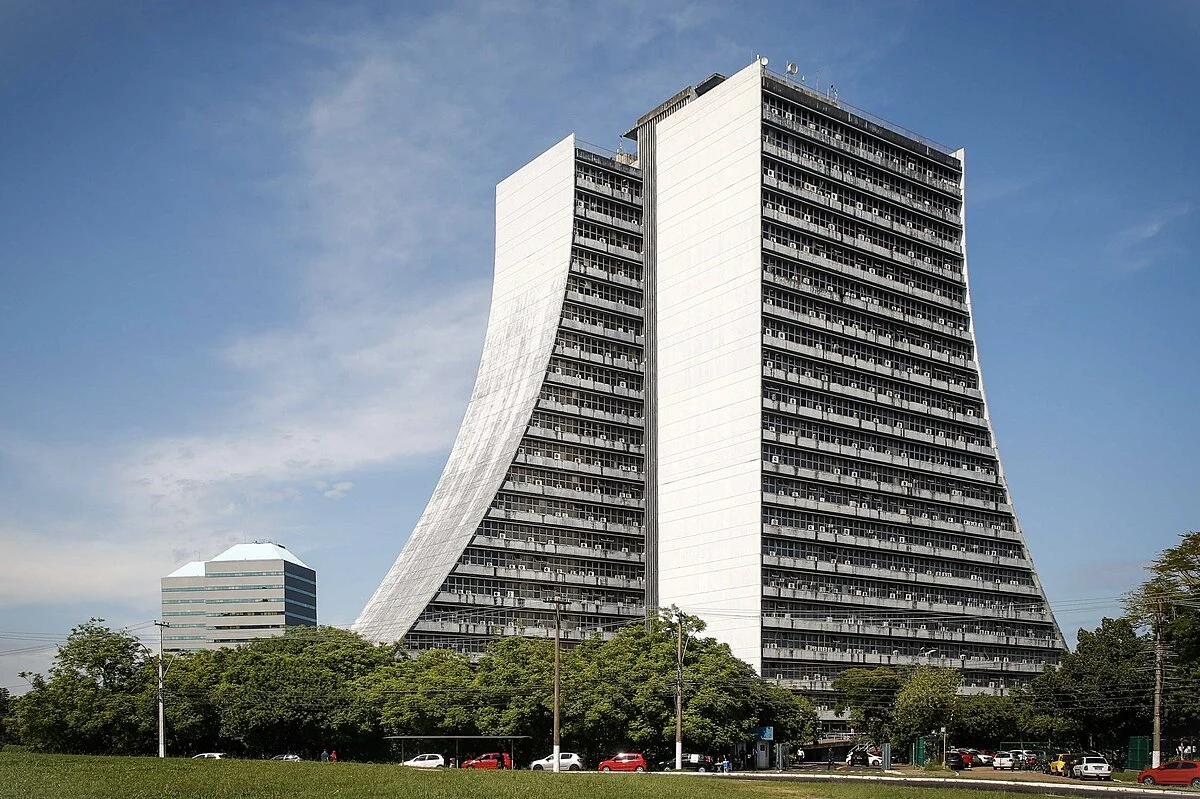 Das Verwaltungszentrum von Rio Grande do Sul in Porto Alegre