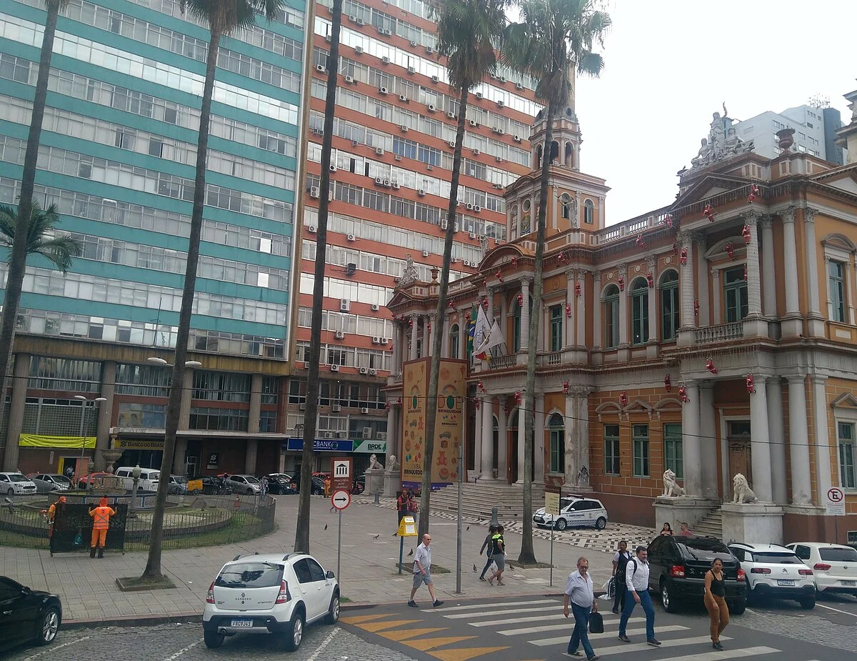 Das Rathaus von Porto Alegre