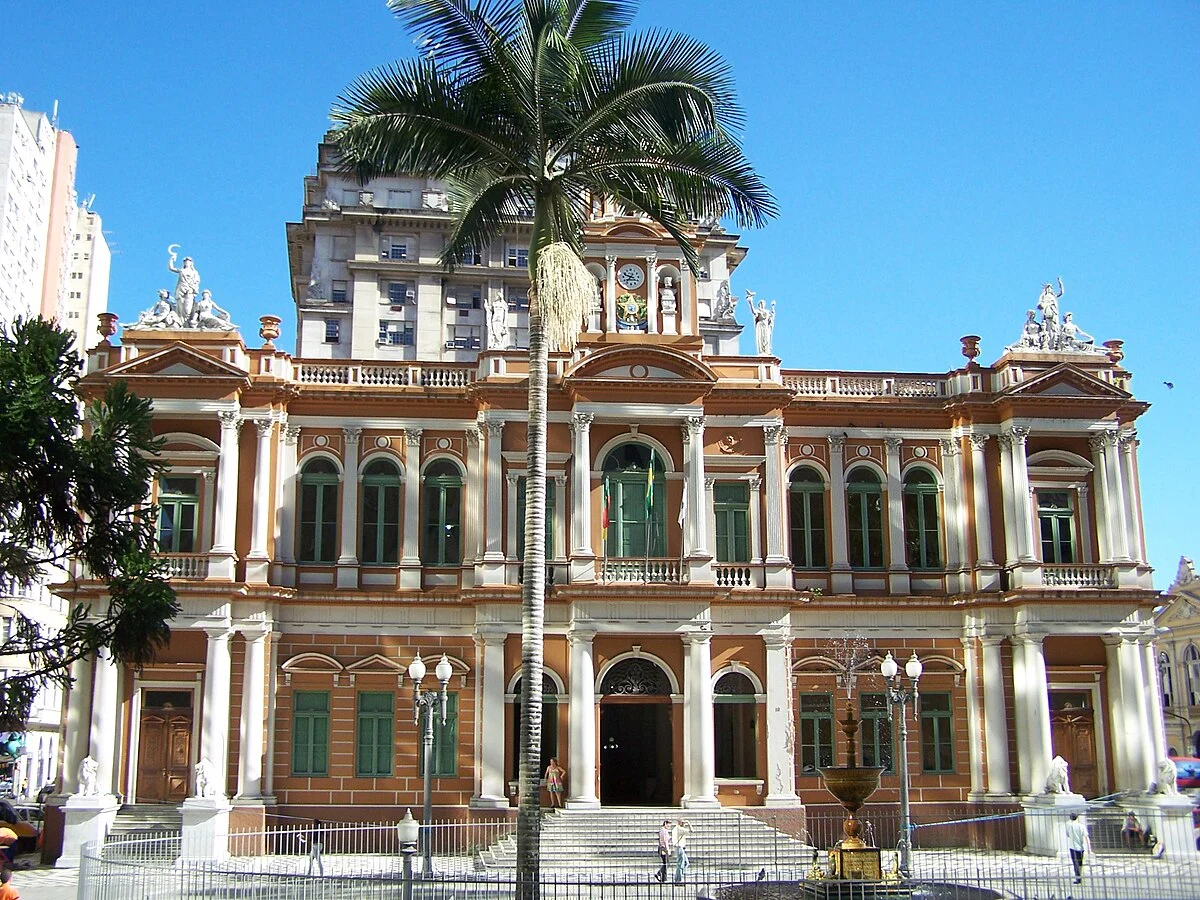 Rathaus von Porto Alegre, RS, Brasilien