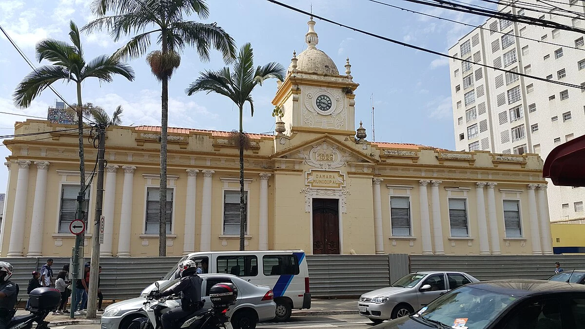 Das alte Rathaus von São José dos Campos
