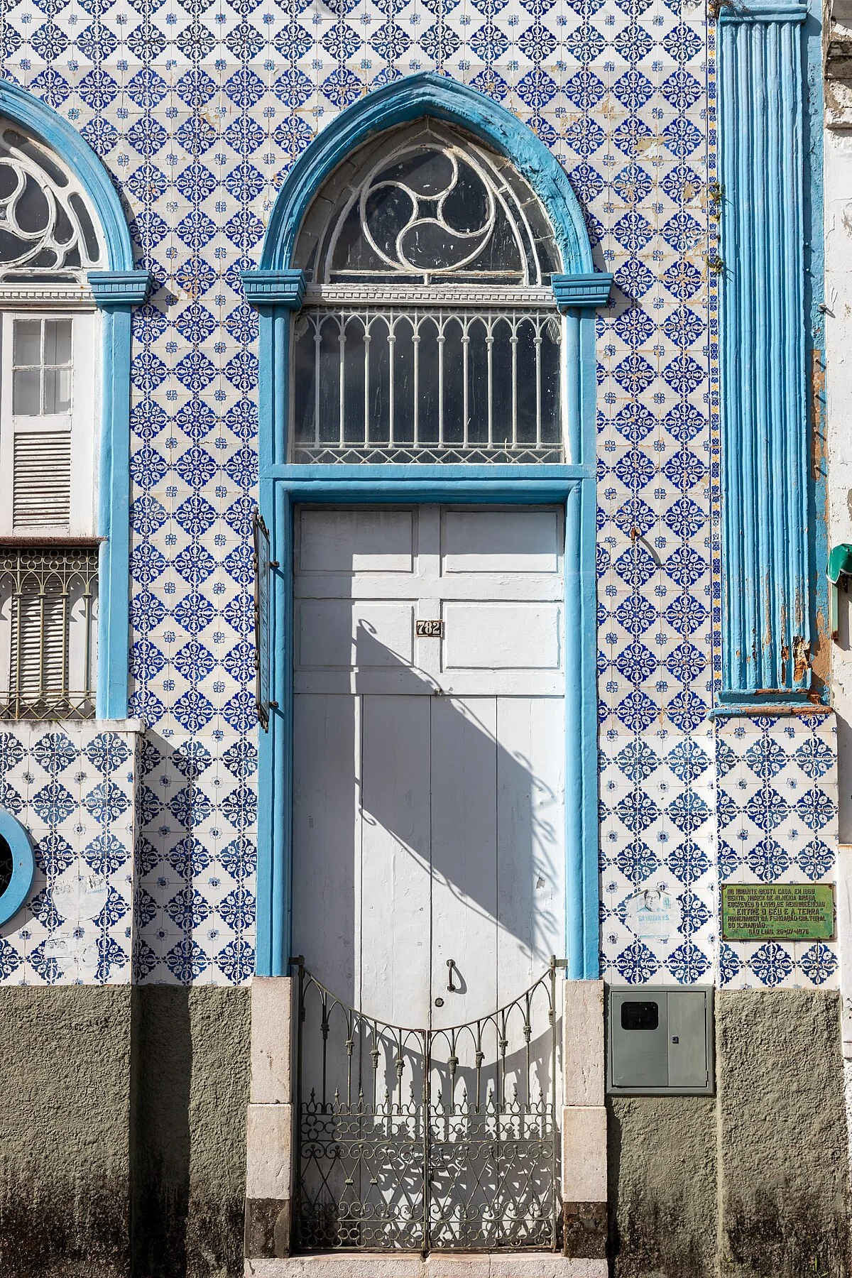 Der Palacete Gentil Braga in der Altstadt von São Luís
