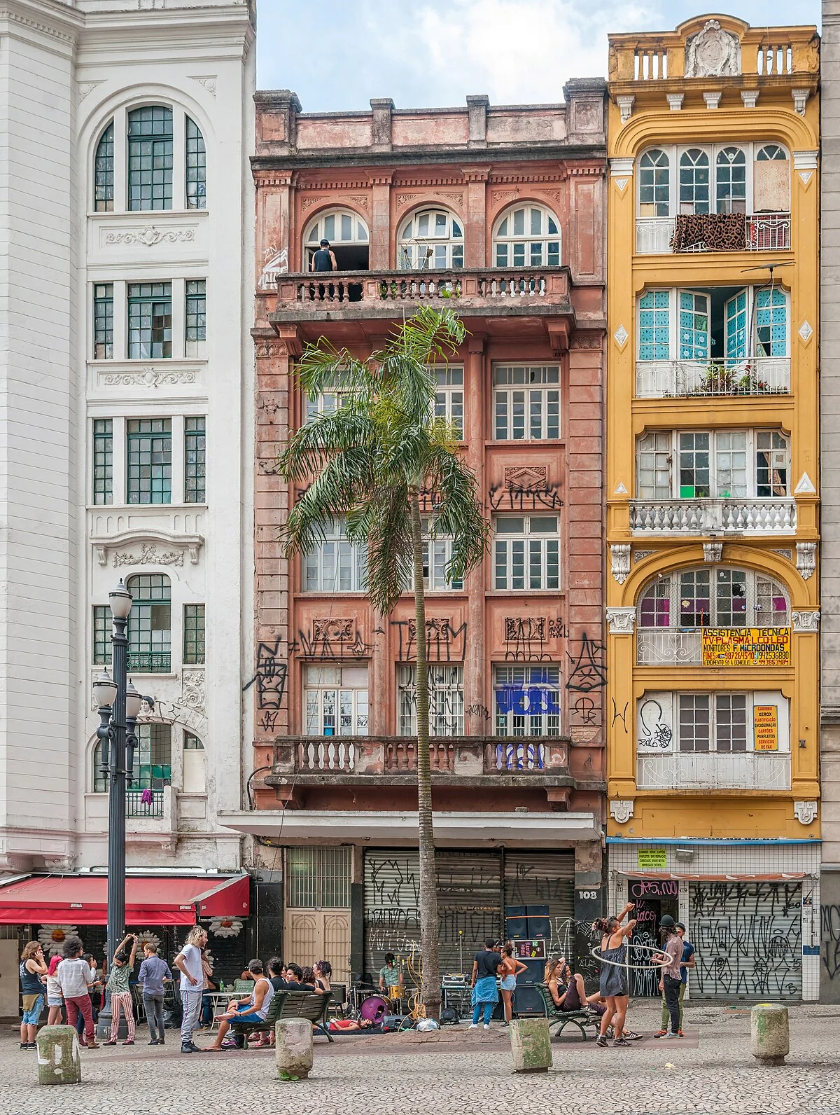 Gebäude in São Paulo, Brasilien