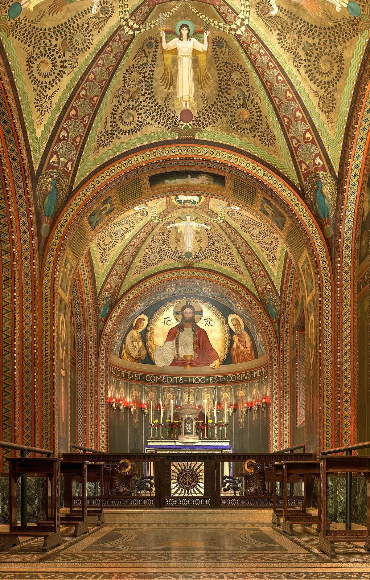 Die Kirche des Klosters São Bento in São Paulo