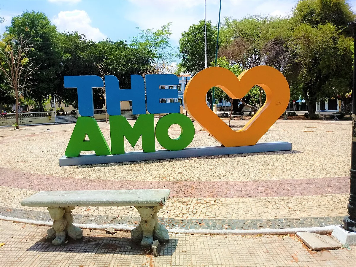 Die Praça Dom Pedro II in Teresina