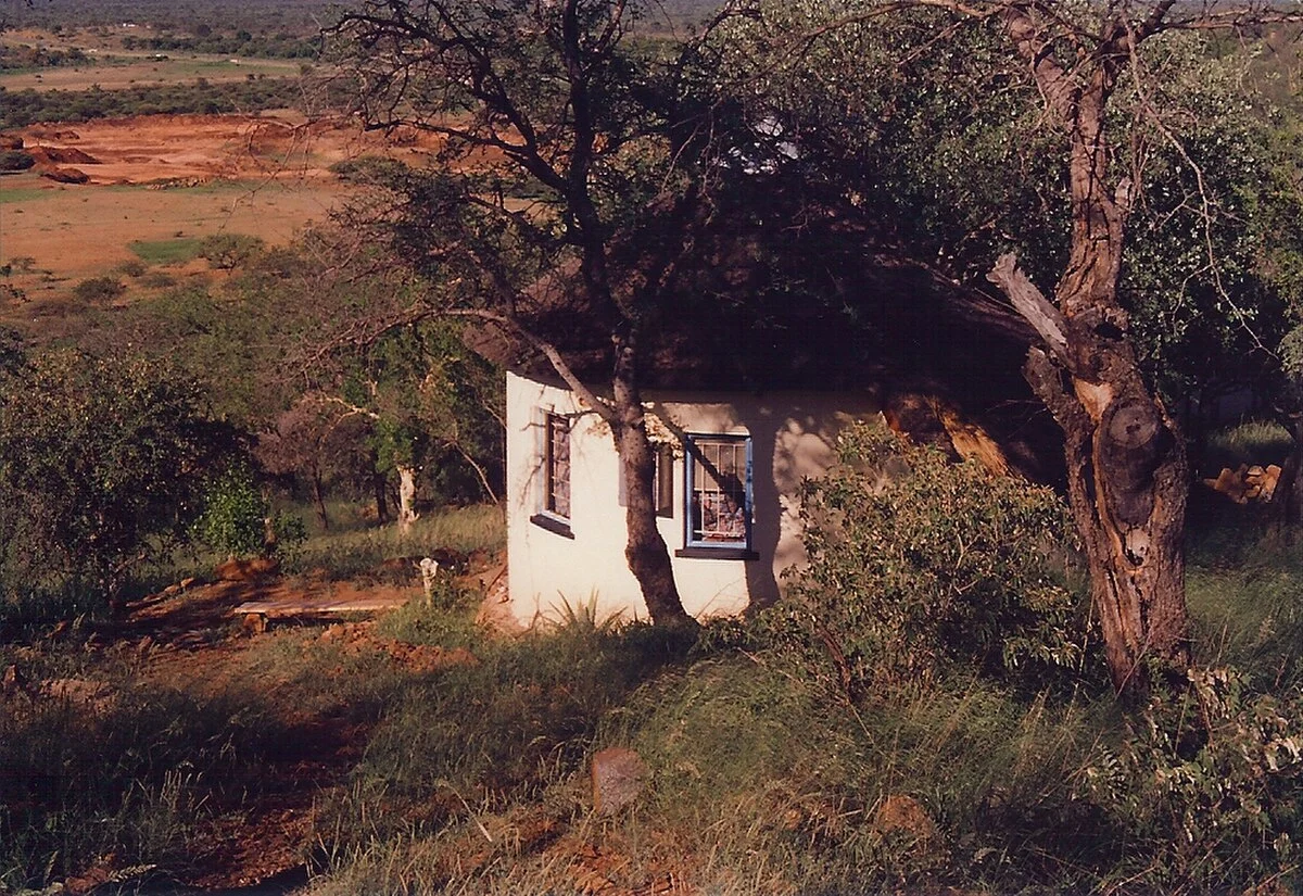 Altes Lehrerhaus der Swaneng Hill School in Serowe