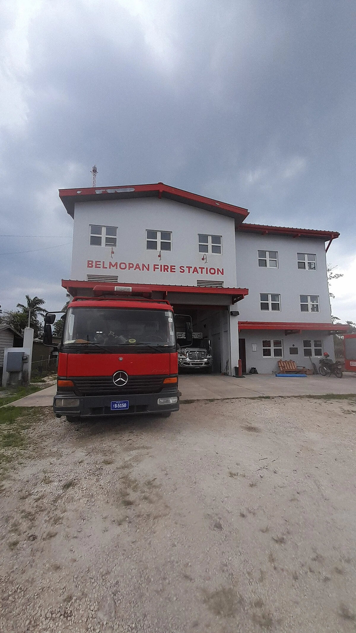 Die Feuerwache von Belmopan