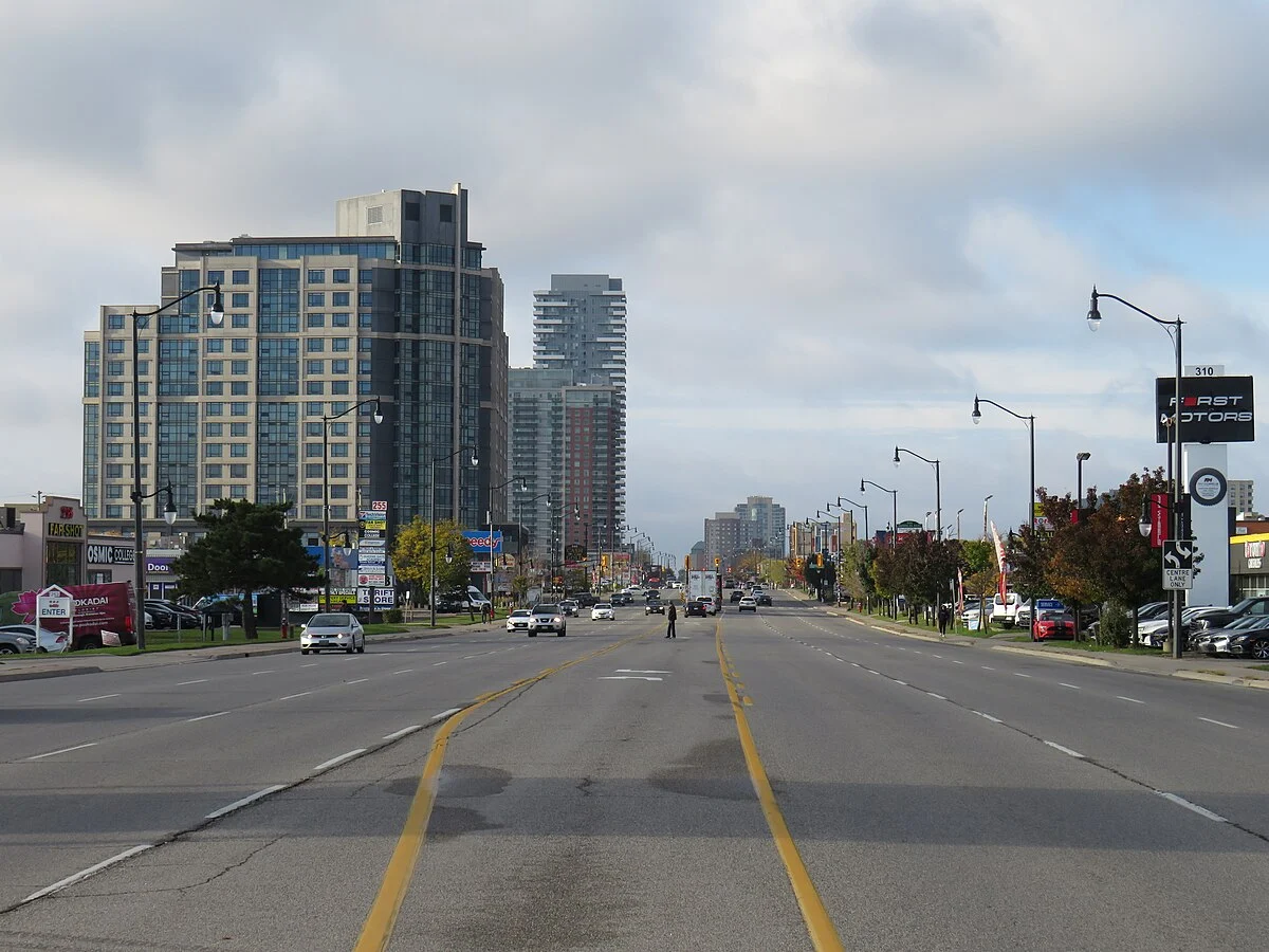 Die Queen Street in Brampton