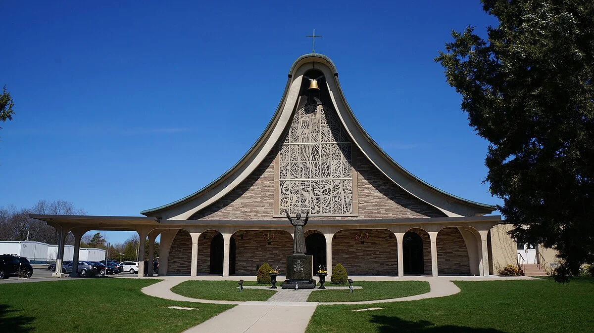 Die Kirche St. Gabriel in Burlington