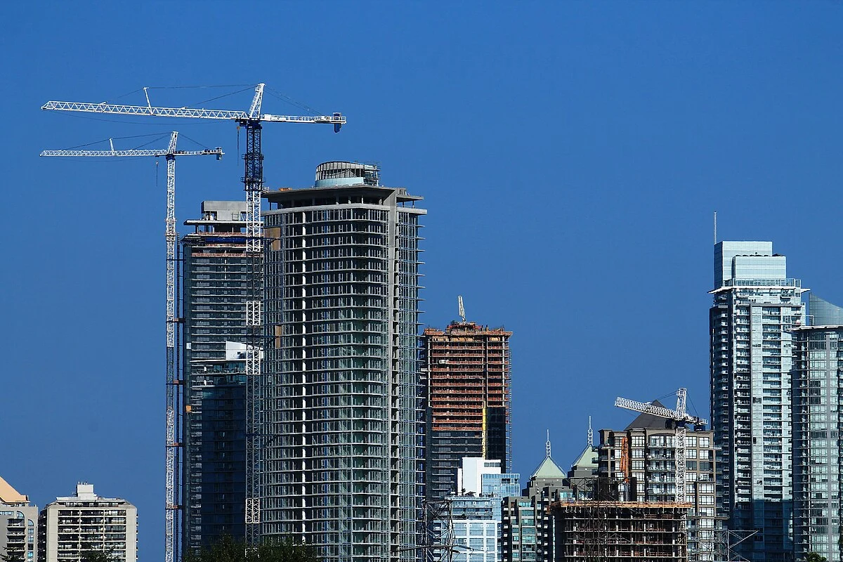 Hochhäuser zwischen Vancouver und Burnaby