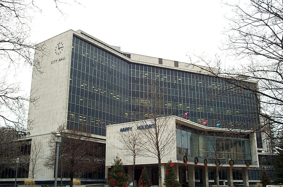 Das Rathaus von Hamilton