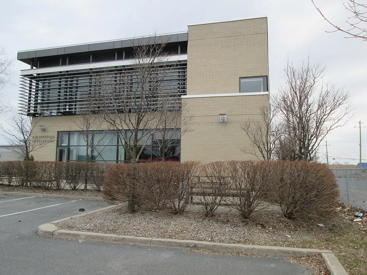 Die Bibliothek Georges-Dor in Longueuil