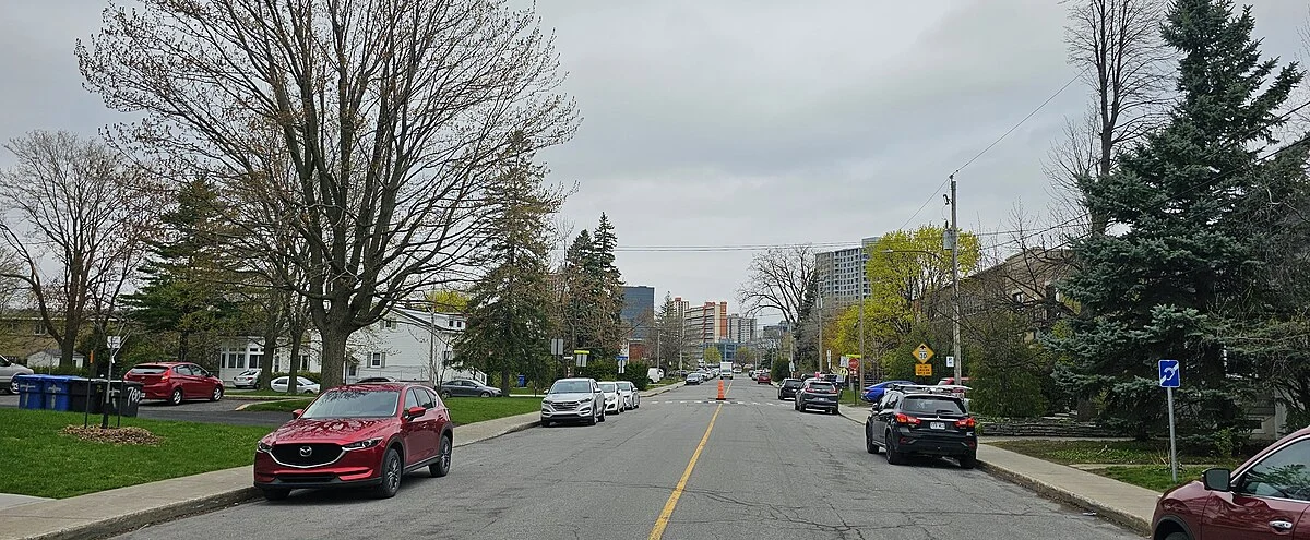 Die Rue Préfontaine in Longueuil