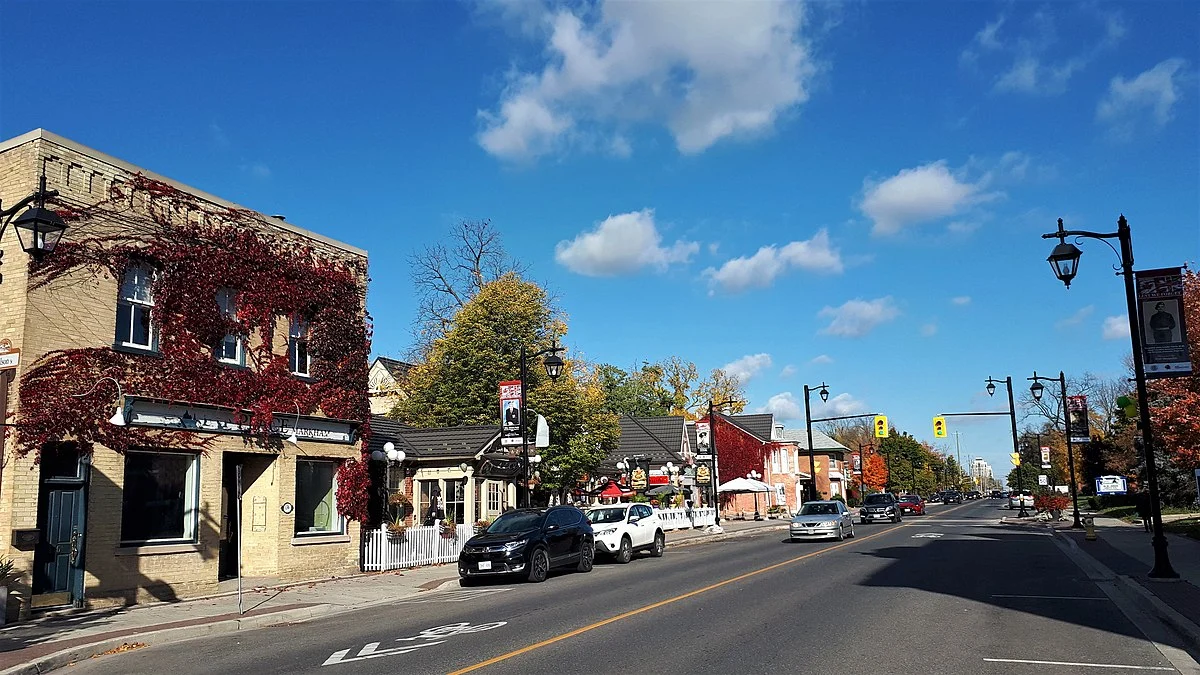 Das historische Viertel Markham Village