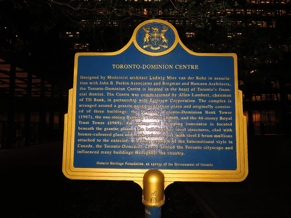 Das Toronto-Dominion Centre in der Innenstadt von Toronto